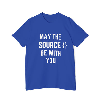 May the Source Be with You T-Shirt - Funny Programmer Tee