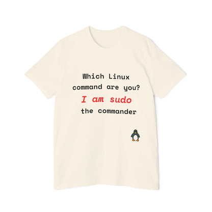 Which Linux Command Are You? I Am sudo - The Commander | Funny Linux T-Shirt | Usha Creations