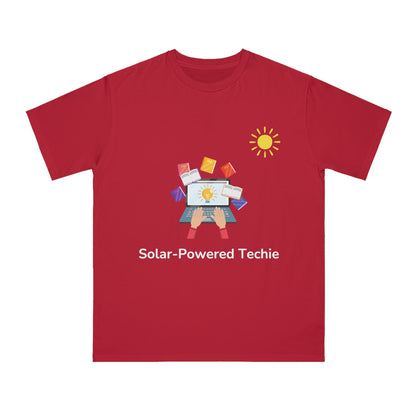 Solar-Powered Techie Tee | Eco-Friendly Coder Shirt | Usha Creations