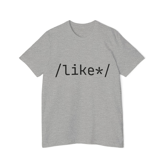 Regex Like T-Shirt | Infinite Like Pattern 2024 | Social Dev Humor | Tech Social Gift | Usha Creations