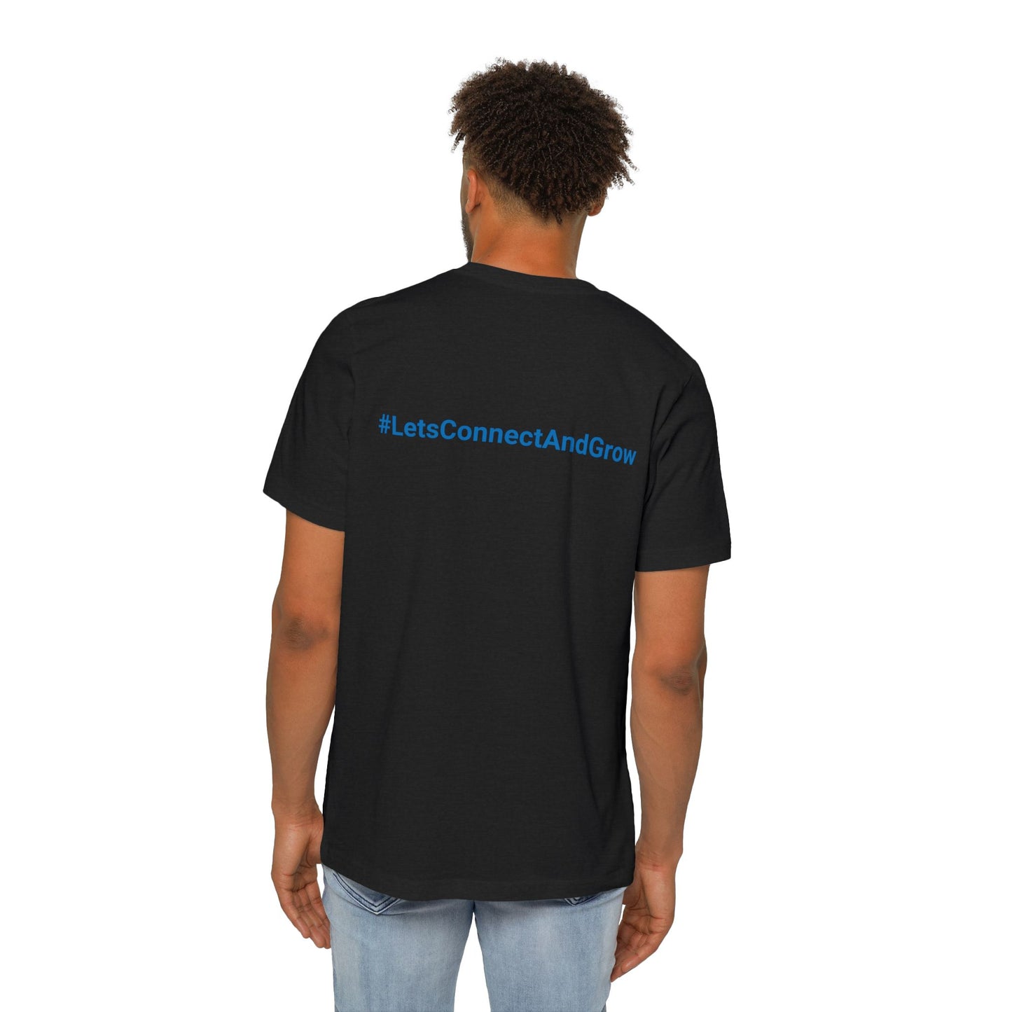 Custom LinkedIn QR Code T-Shirts - Professional Networking Apparel | Techie Tees | Usha Creations