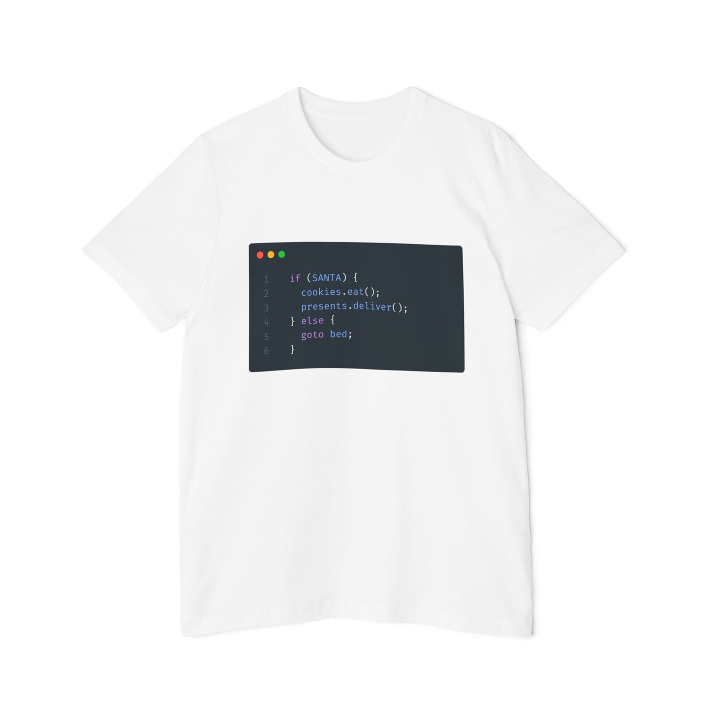 Christmas Code T-Shirt | Developer Holiday Logic 2024 | Programming Santa Humor | Tech Winter Gift | Usha Creations