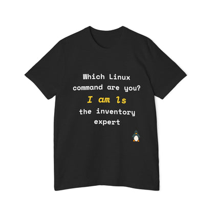 Which Linux Command Are You? I Am ls - The Inventory Expert | Funny Linux T-Shirt | Usha Creations