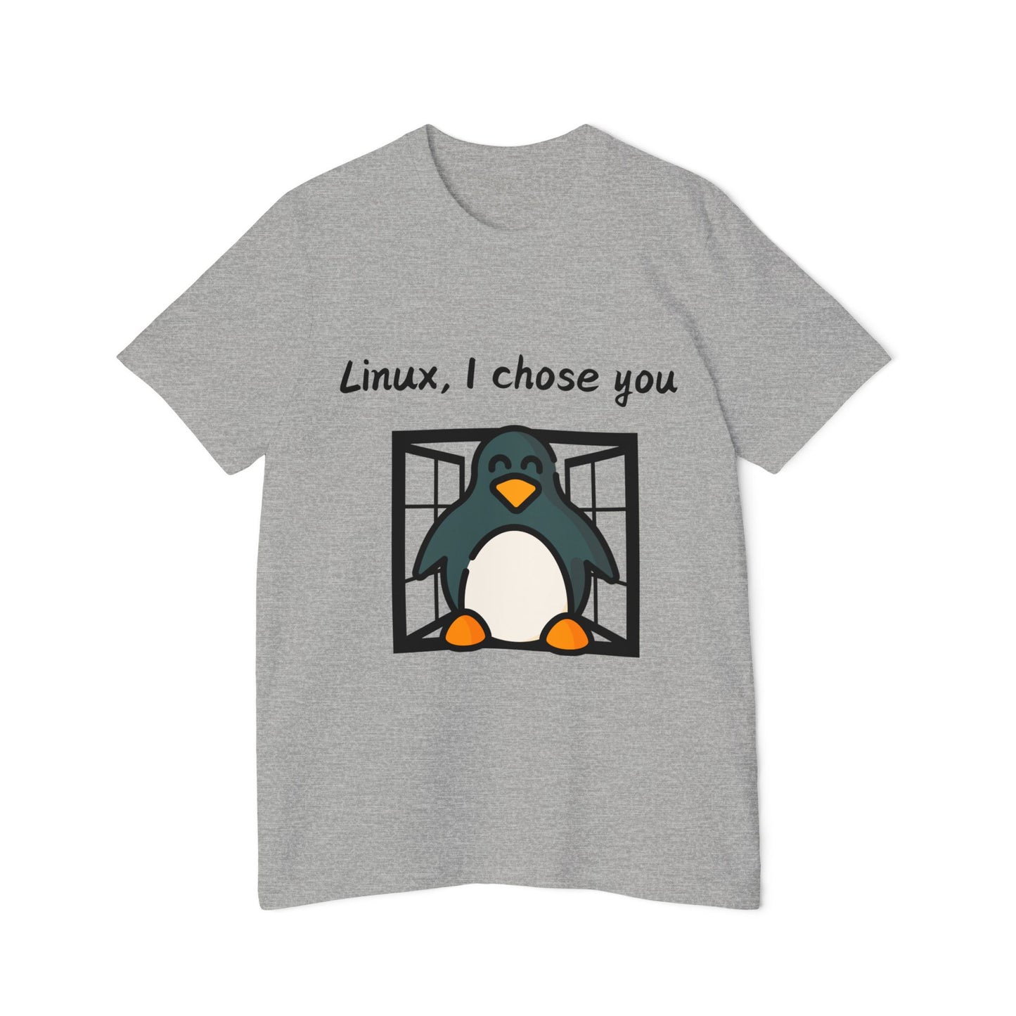 Linux vs Windows OS Choice Humor T Shirt | Tech Geek Meme Tees | Usha Creations