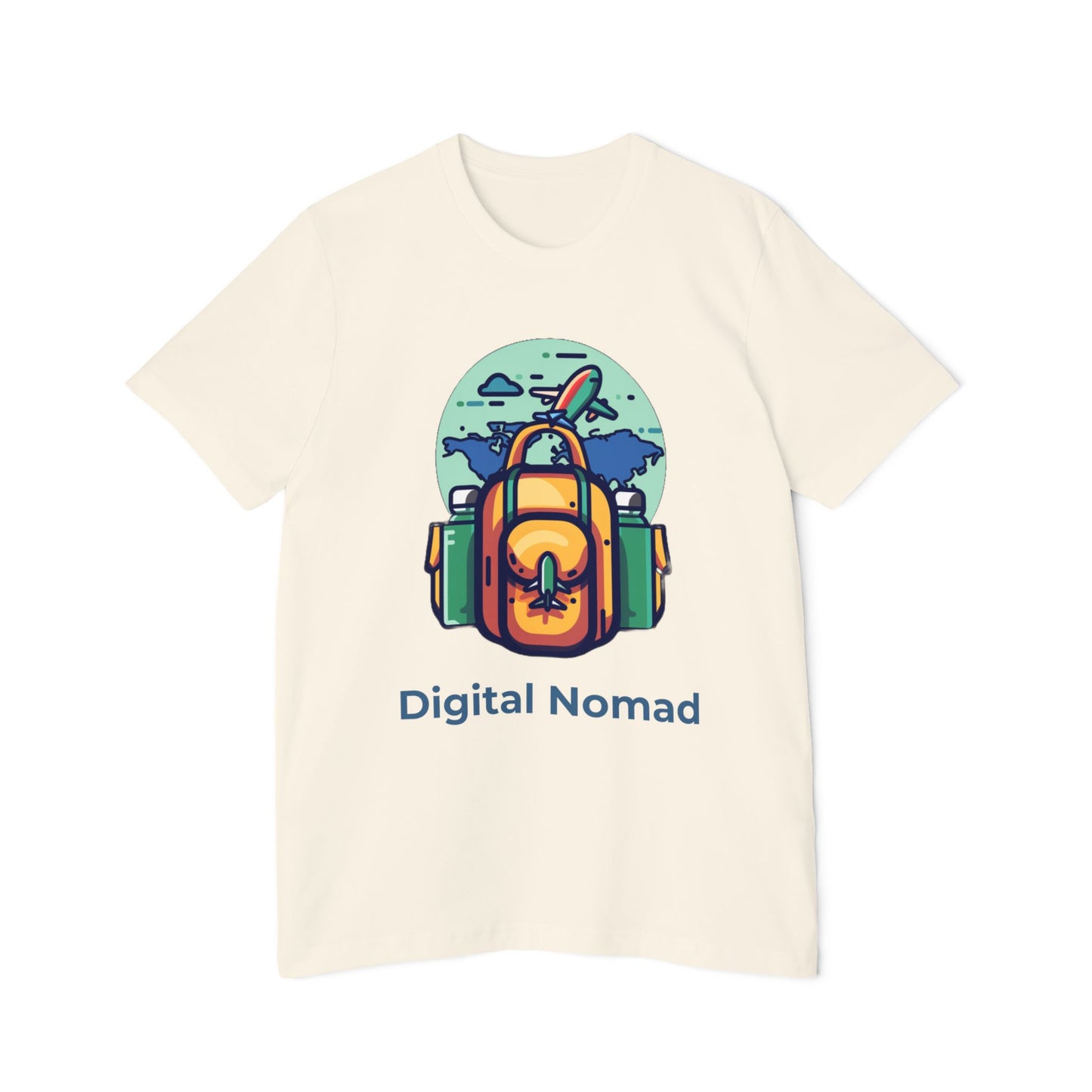 Digital Nomad Tech-Themed T-Shirt