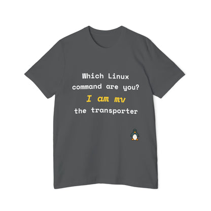 Which Linux Command Are You? I Am mv - The Transporter | Funny Linux T-Shirt | Usha Creations