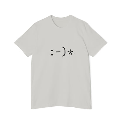 ASCII Star Smiley T-Shirt | Retro Chat Emoticon 2024 | Classic Internet Art Gift | Vintage Online Culture | Usha Creations