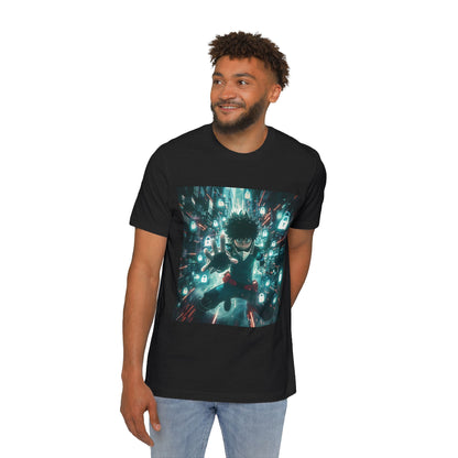 Deku’s Data Smash Tee – Cyber Hero Edition