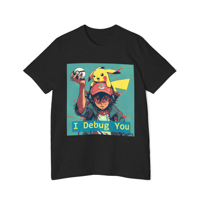 Ash’s Pokécode Tee – I Debug You! Edition