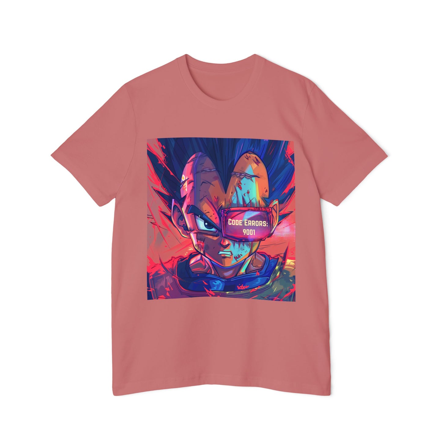 Vegeta’s Code Errors Tee – 9001 Debug Edition