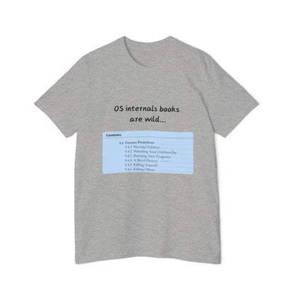 OS Internals Dark Humor Tech T Shirt | Computer Science Meme Tees | Usha Creations