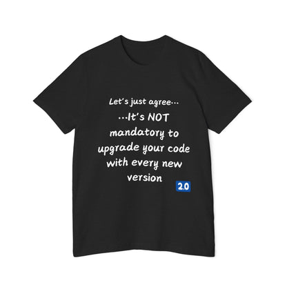 Version Update Resistance T-Shirt | Funny Developer Meme Gift | Programming Humor Tee | Usha Creations