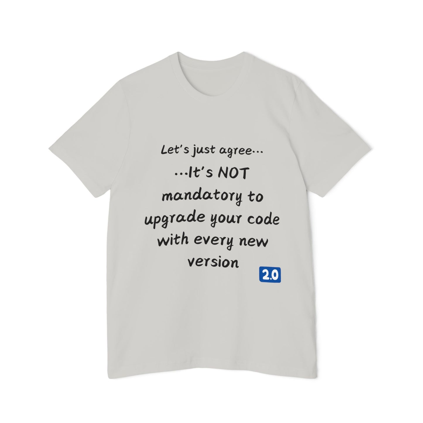 Version Update Resistance T-Shirt | Funny Developer Meme Gift | Programming Humor Tee | Usha Creations