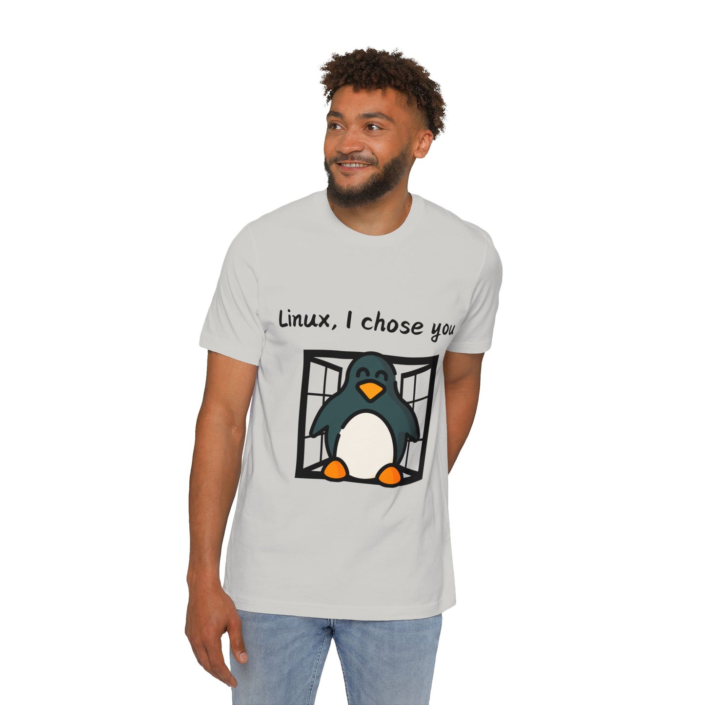 Linux vs Windows OS Choice Humor T Shirt | Tech Geek Meme Tees | Usha Creations