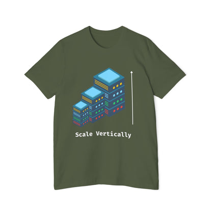 Scale Vertically | System Design T-Shirt | Interview Series Tee | Usha Creations