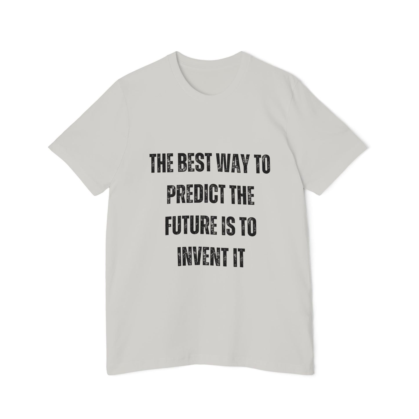 The Best Way to Predict the Future Is to Invent It | Inspirational Tech T-Shirt | Developer Quote Tee | Usha Creations