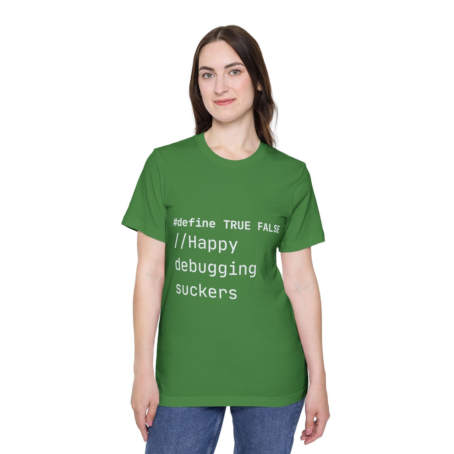 Evil Debugging T-Shirt | C++ Preprocessor Humor | Programmer Chaos | Usha Creations