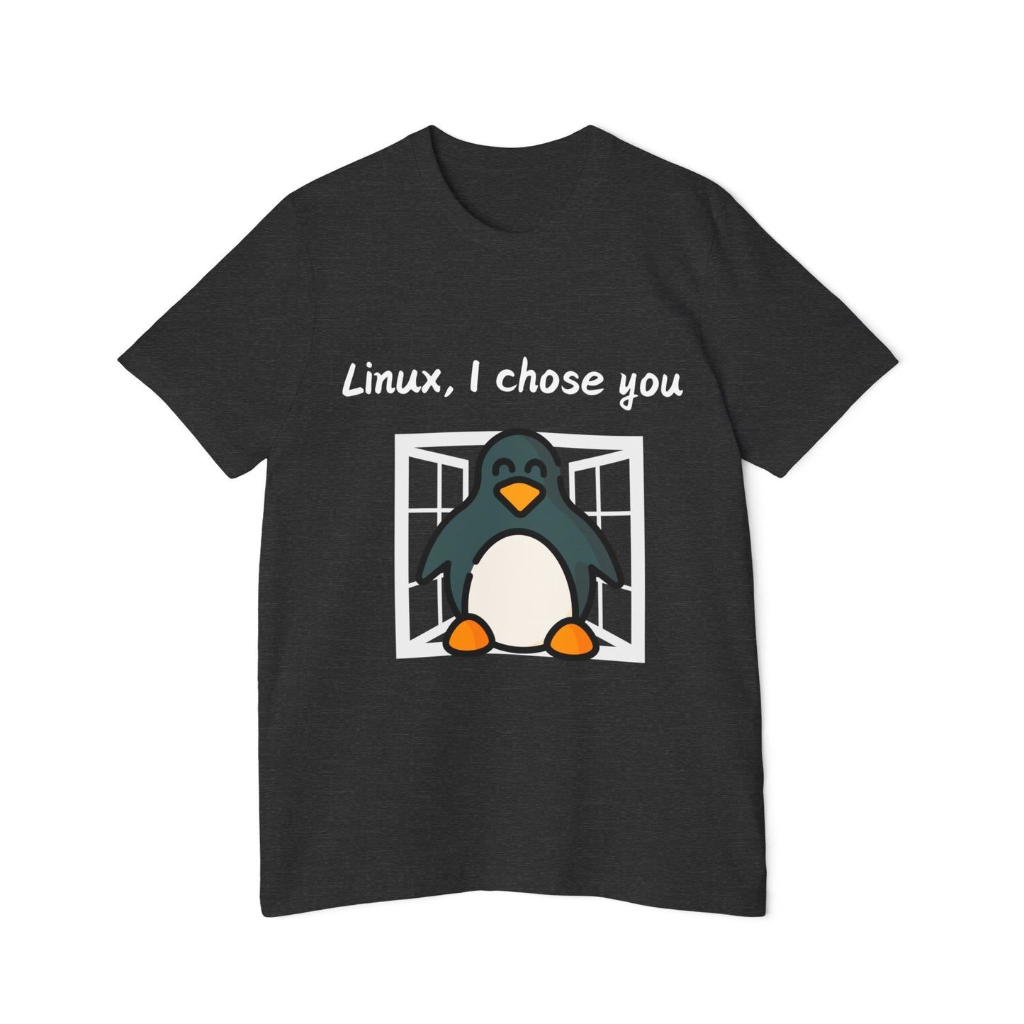 Linux vs Windows OS Choice Humor T Shirt | Tech Geek Meme Tees | Usha Creations