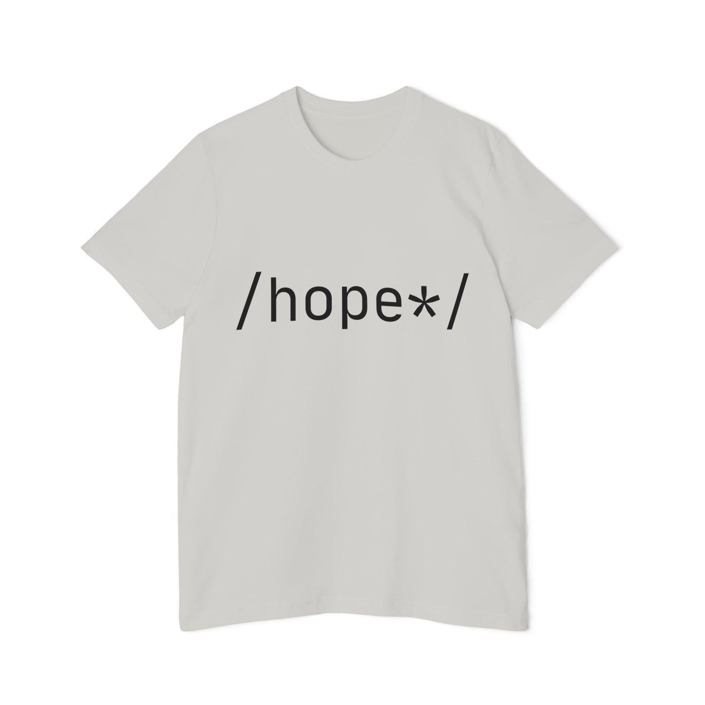 Regex Hope T-Shirt | Infinite Hope Pattern 2024 | Programming Optimism Design | Tech Positivity Gift | Usha Creations