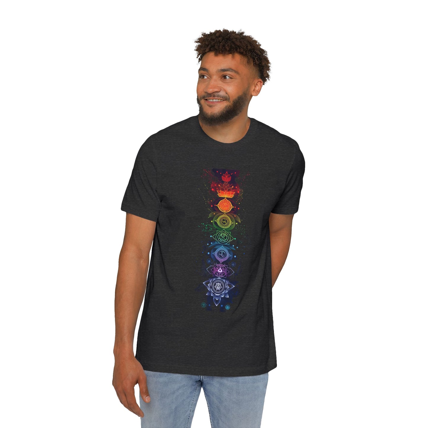 Chakra Symbols Spiritual T-Shirt | Spiritual Design