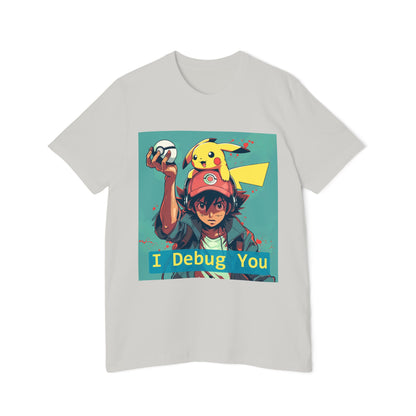 Ash’s Pokécode Tee – I Debug You! Edition