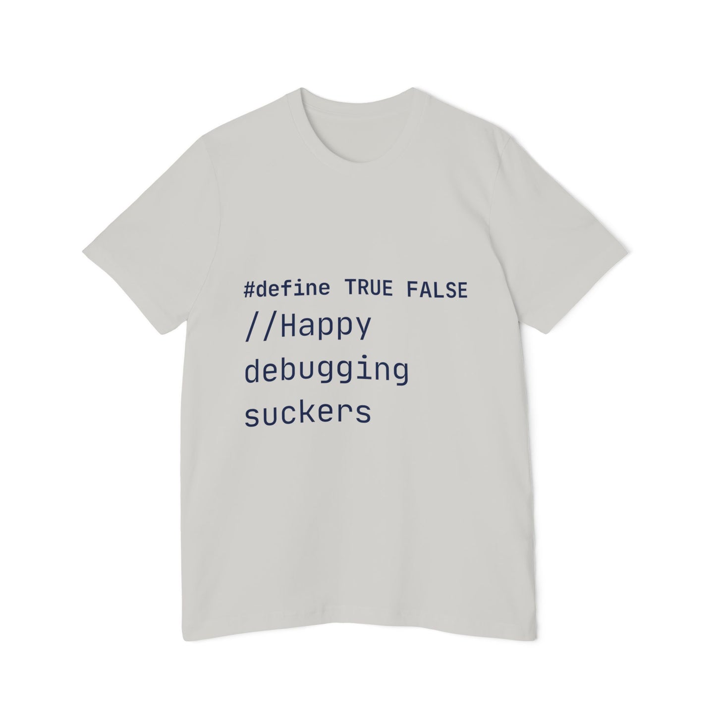 Evil Debugging T-Shirt | C++ Preprocessor Humor | Programmer Chaos | Usha Creations