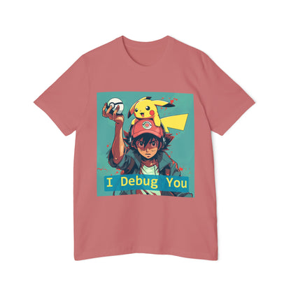 Ash’s Pokécode Tee – I Debug You! Edition