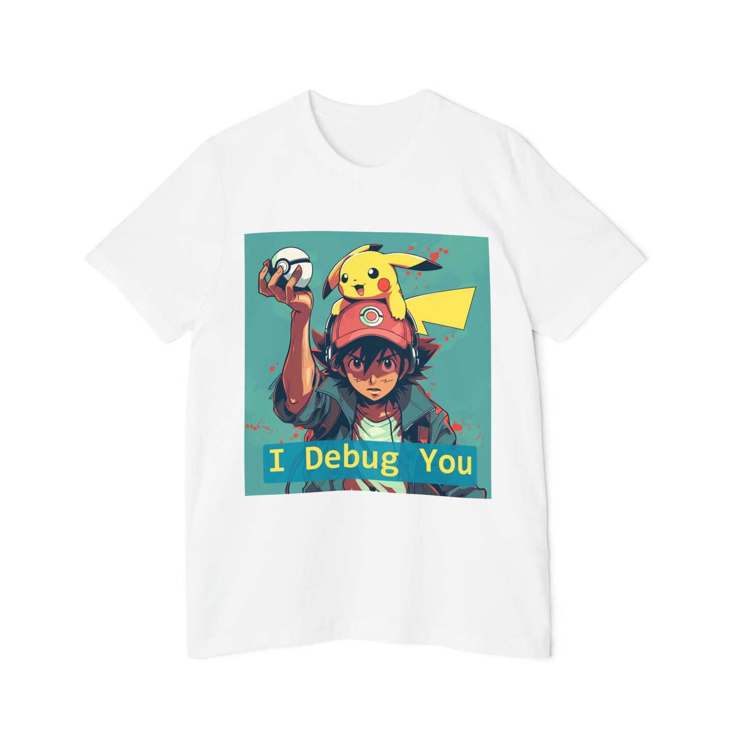 Ash’s Pokécode Tee – I Debug You! Edition