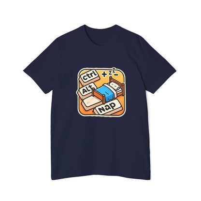 Ctrl+Alt+Nap Tech-Themed T-Shirt