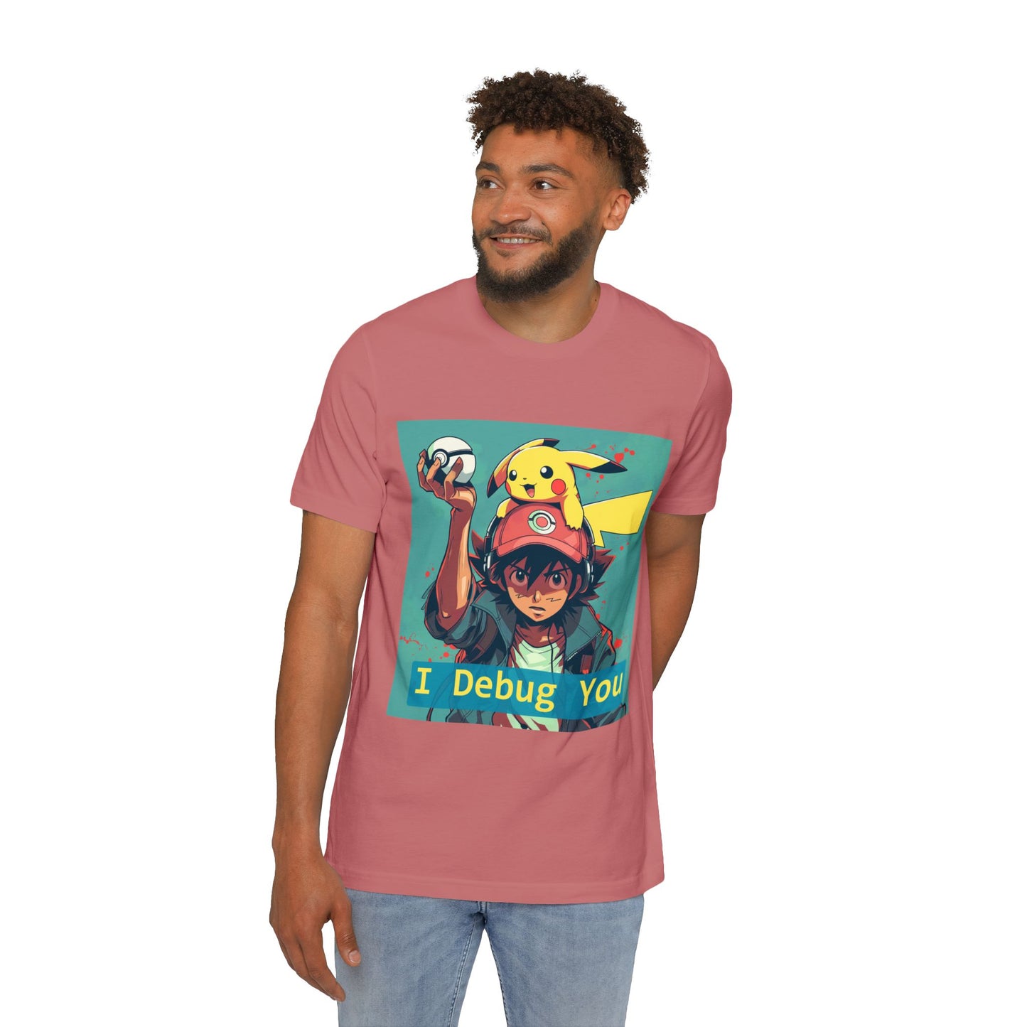 Ash’s Pokécode Tee – I Debug You! Edition