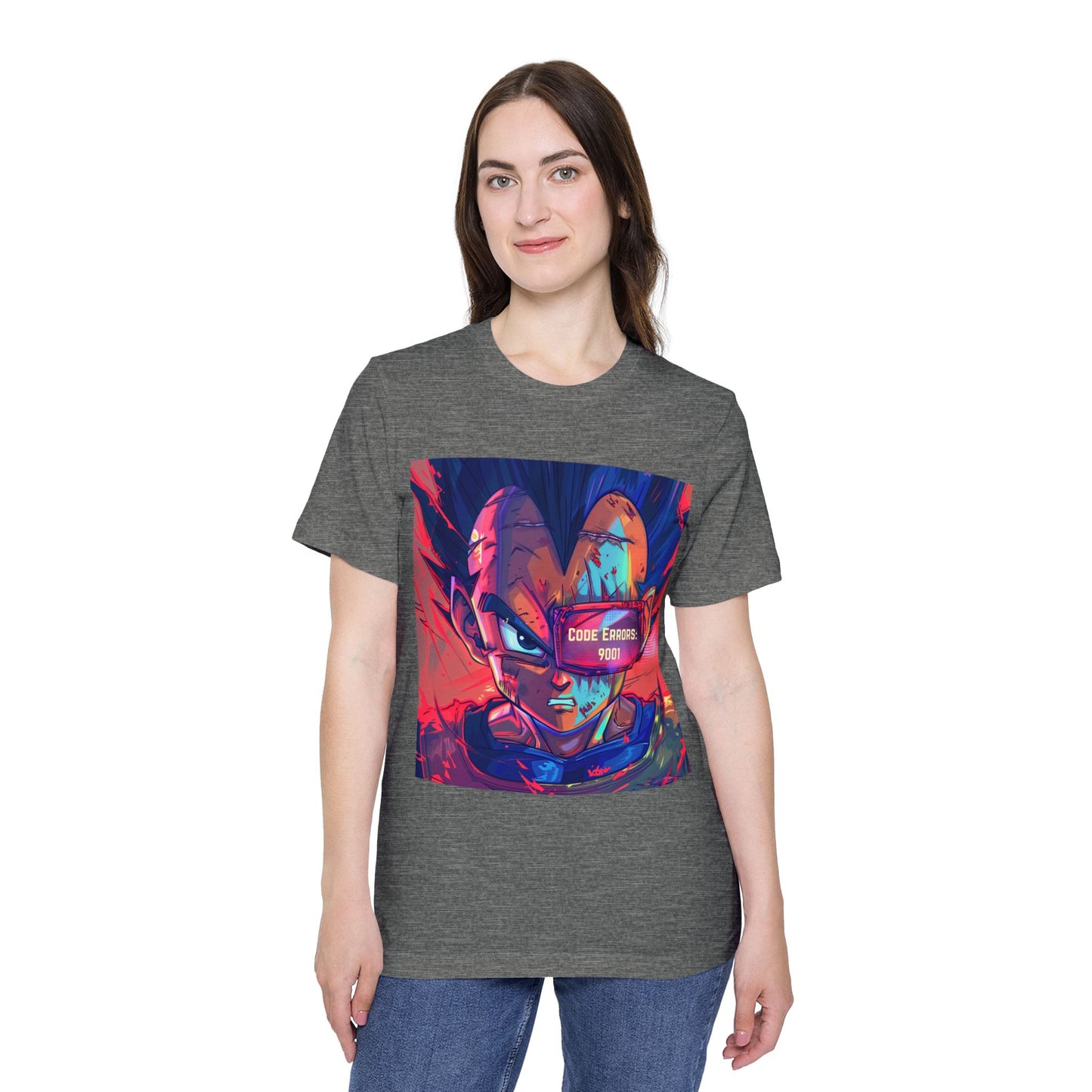 Vegeta’s Code Errors Tee – 9001 Debug Edition