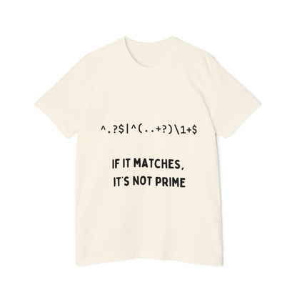 Regex Prime T-Shirt | Math Developer Pattern 2024 | Programming Algorithm Humor | Usha Creations