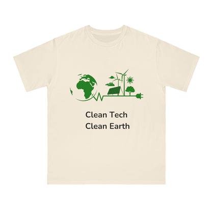 Clean Tech Clean Earth Tee | Renewable Energy Coder Shirt | Usha Creations