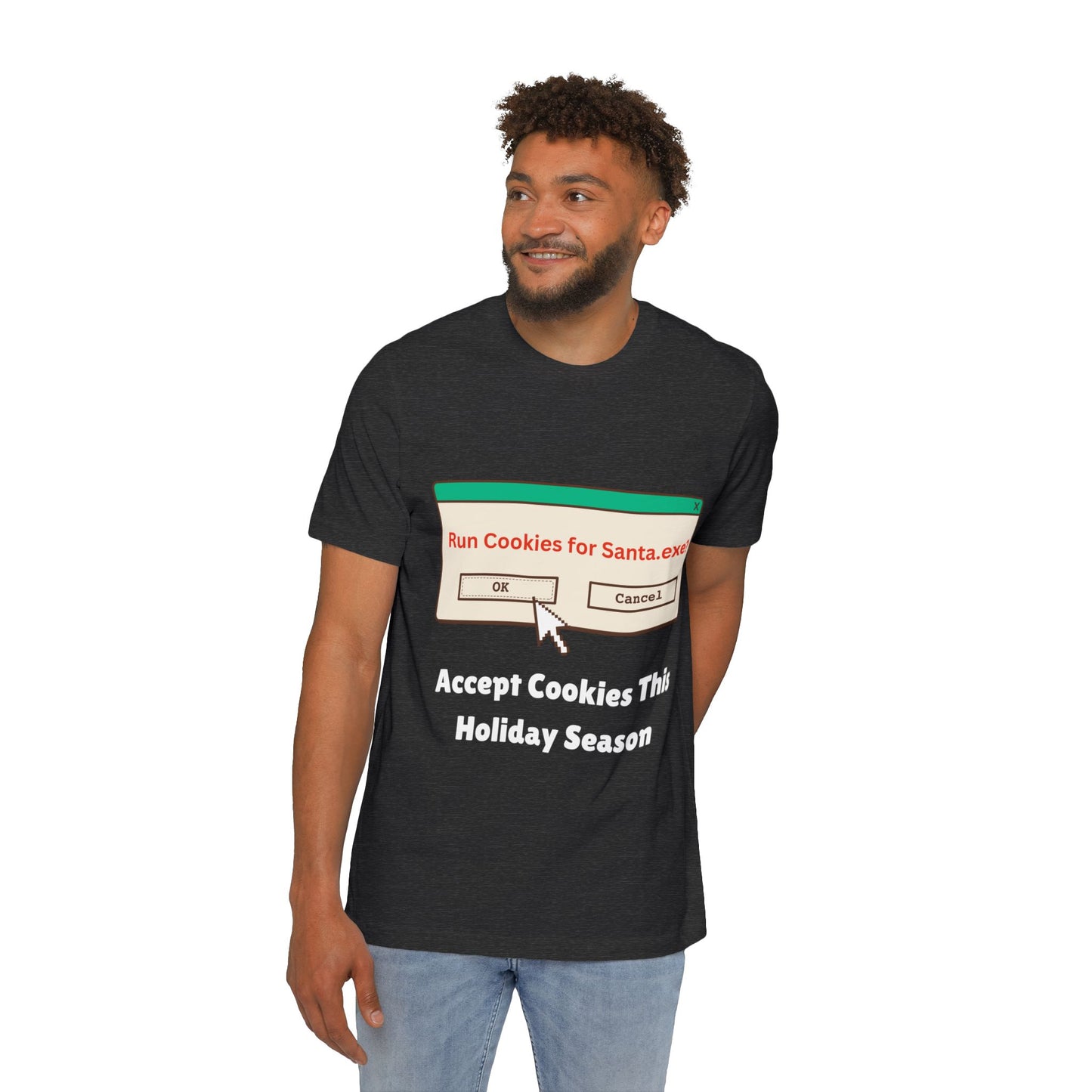 Christmas Cookie Code Humor T-Shirt | Tech Holiday Pun Meme Tees | Usha Creations