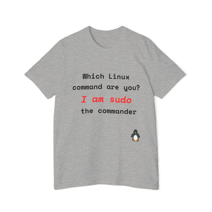 Which Linux Command Are You? I Am sudo - The Commander | Funny Linux T-Shirt | Usha Creations