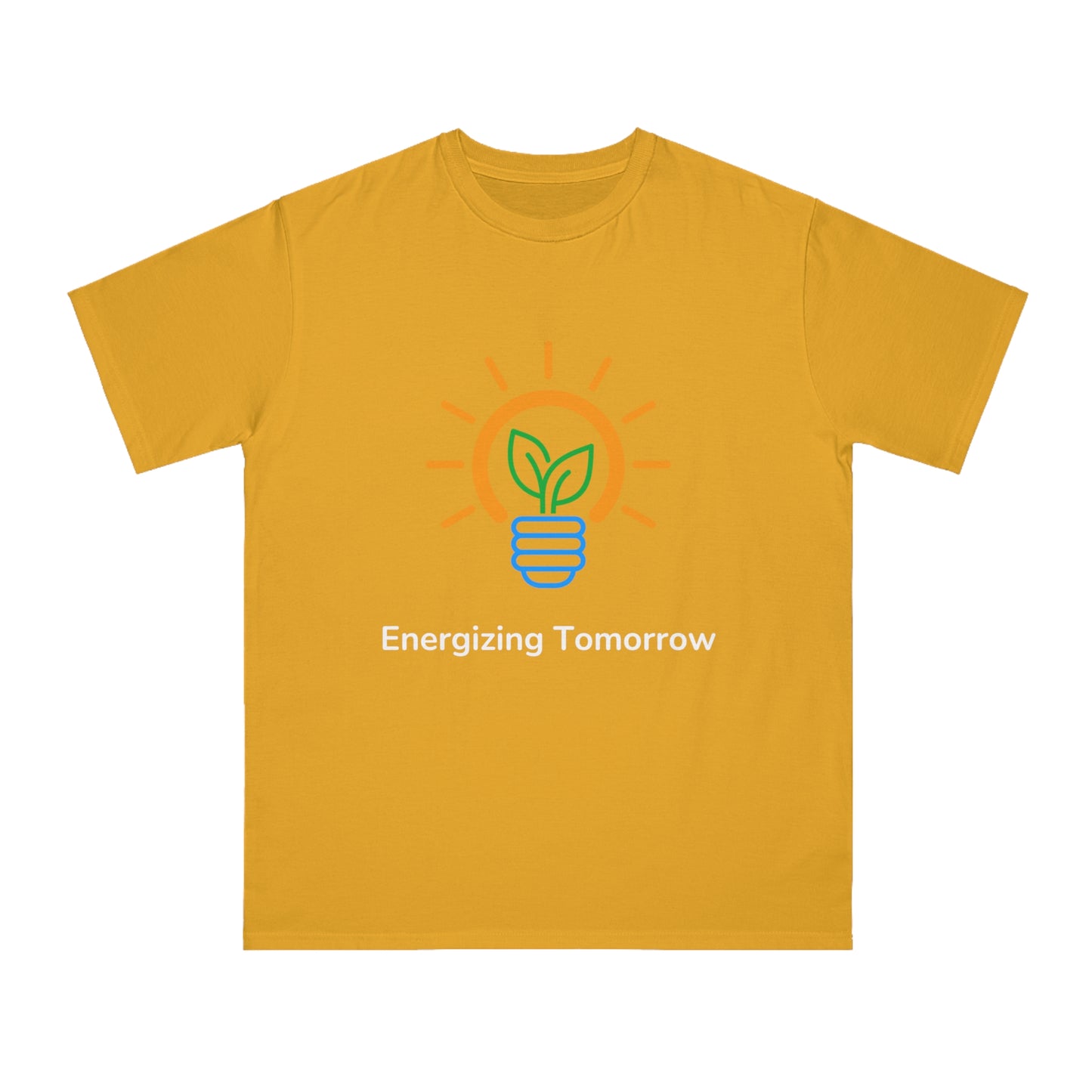 Energizing Tomorrow Tee | Green Tech Transition Shirt | Usha Creations