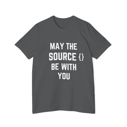 May the Source Be with You T-Shirt - Funny Programmer Tee