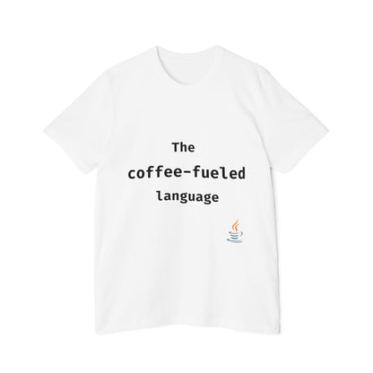 Java: The Coffee-Fueled Language | Funny Java Developer T-Shirt | Usha Creations