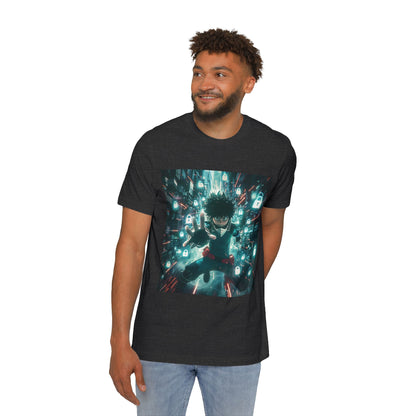 Deku’s Data Smash Tee – Cyber Hero Edition