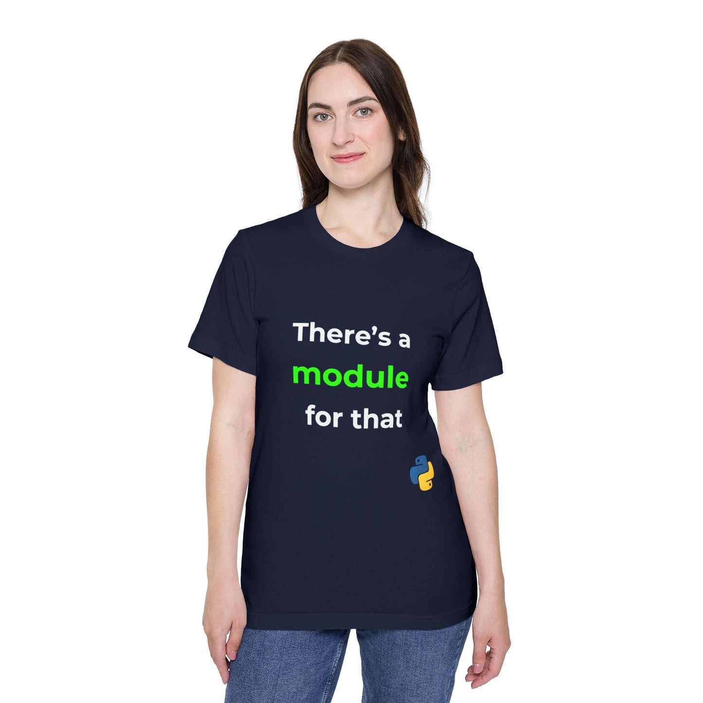 There’s a Module for That | Funny Python Programming T-Shirt | Usha Creations