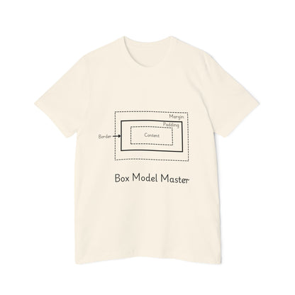 Box Model Master | CSS Box Model T-Shirt | Frontend Developer Apparel | Usha Creations