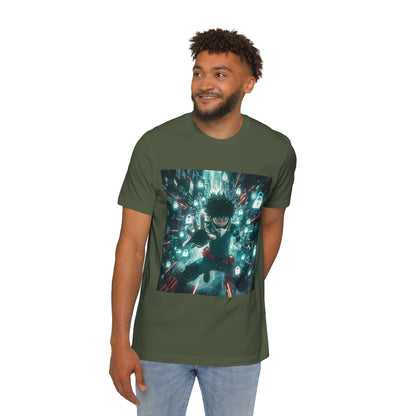 Deku’s Data Smash Tee – Cyber Hero Edition