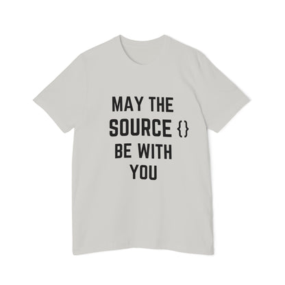 May the Source Be with You T-Shirt - Funny Programmer Tee