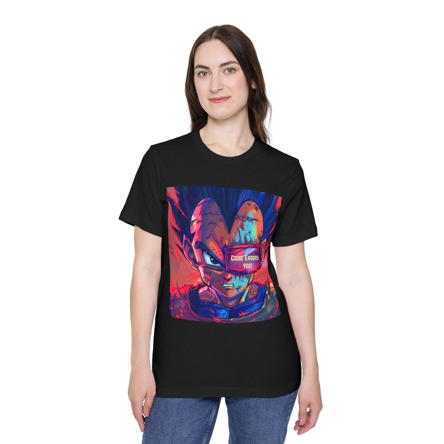 Vegeta’s Code Errors Tee – 9001 Debug Edition