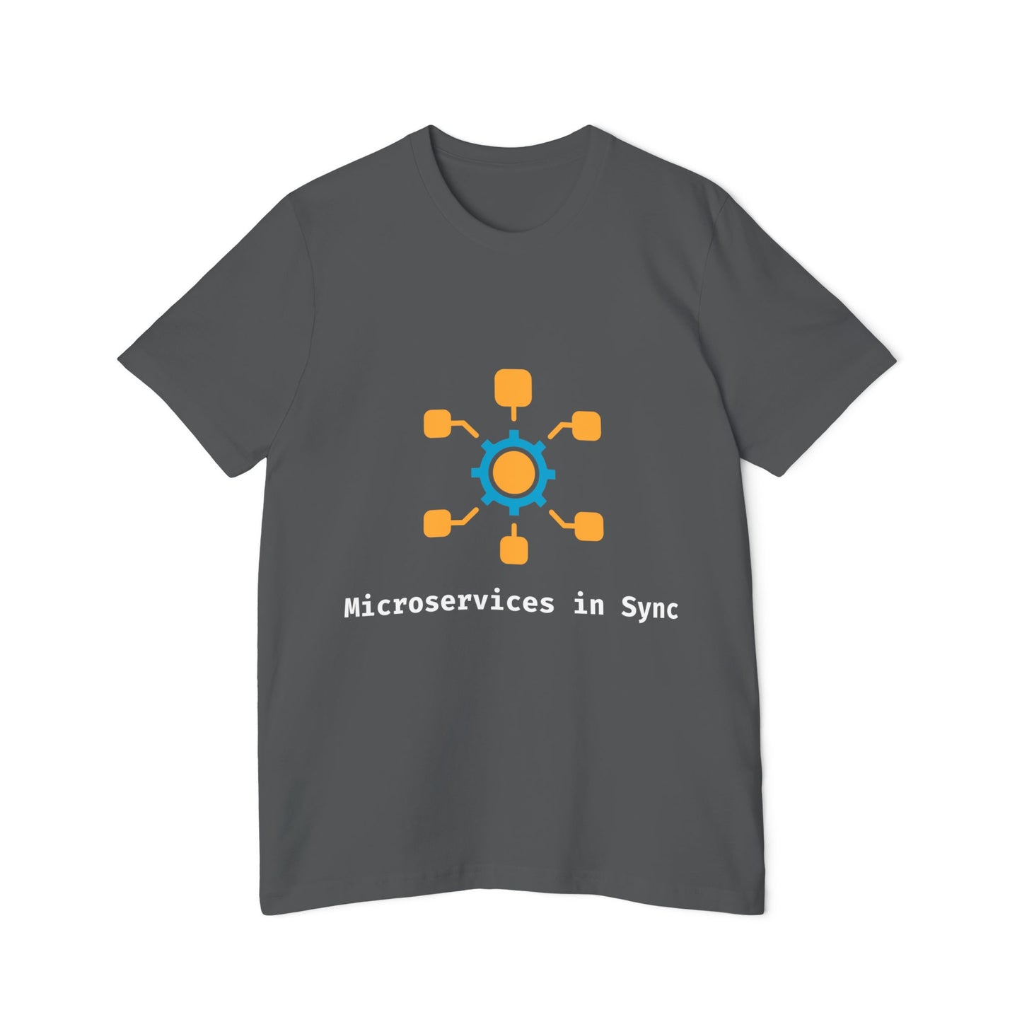 Microservices in Sync | System Design T-Shirt | Interview Series Tee | Usha Creations