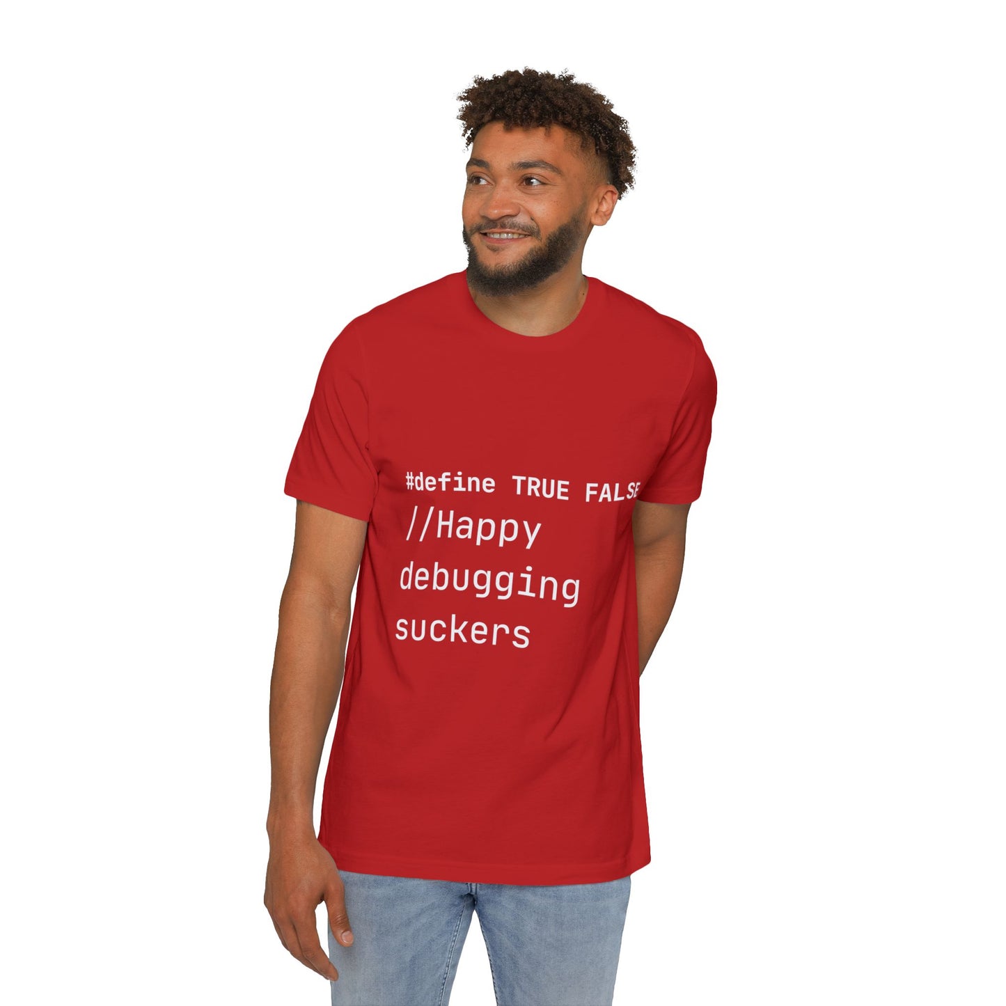 Evil Debugging T-Shirt | C++ Preprocessor Humor | Programmer Chaos | Usha Creations