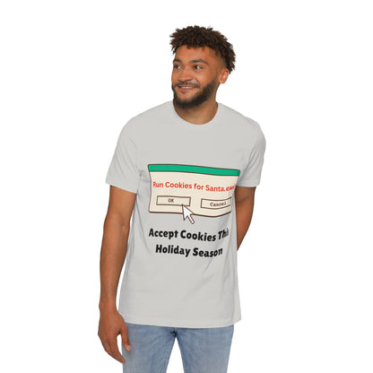 Christmas Cookie Code Humor T-Shirt | Tech Holiday Pun Meme Tees | Usha Creations