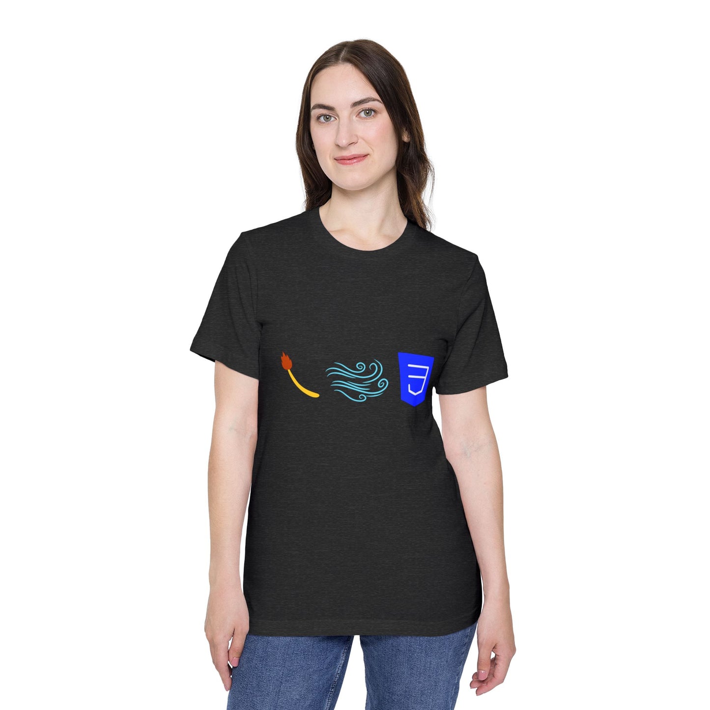 Tailwind CSS: Style in the Breeze | Frontend Developer T-Shirt | UI/UX Engineer Apparel | Usha Creations