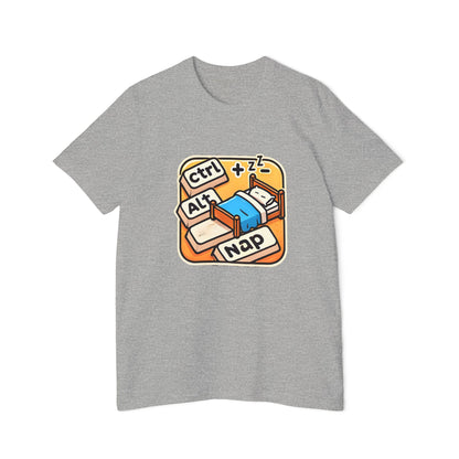 Ctrl+Alt+Nap Tech-Themed T-Shirt