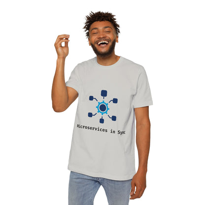 Microservices in Sync | System Design T-Shirt | Interview Series Tee | Usha Creations